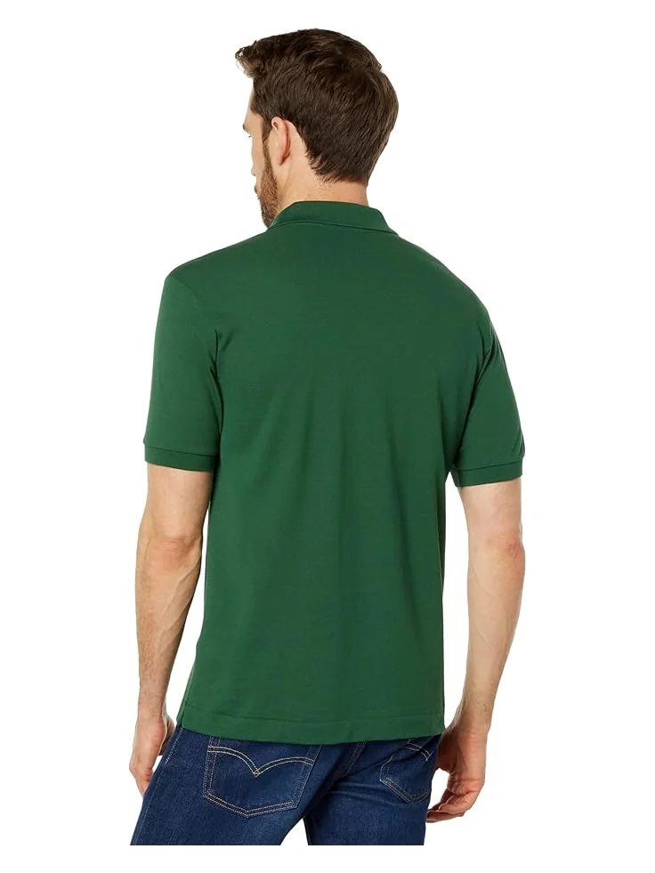 Поло Lacoste Short Sleeve Classic Pique Polo Shirt — изображение 2 из 4, зеленый
