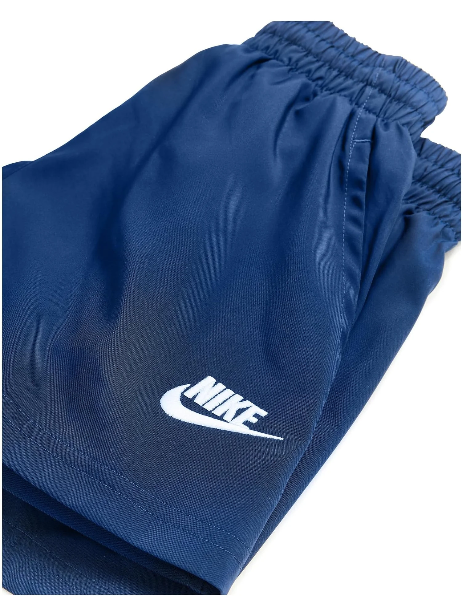 Тканые шорты Sportswear Club 4,5 дюйма Nike Kids — изображение 3 из 3, темно-синий/белый