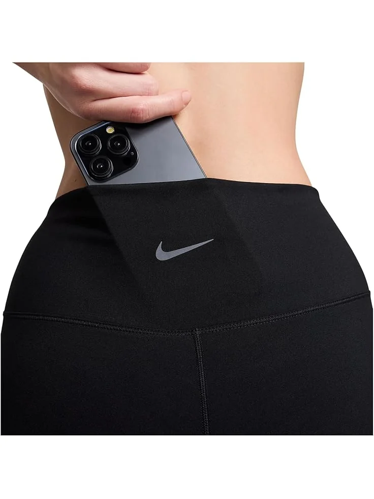 Брюки Nike Dri-fit One High-waisted Capri Leggings — изображение 3 из 3, черный