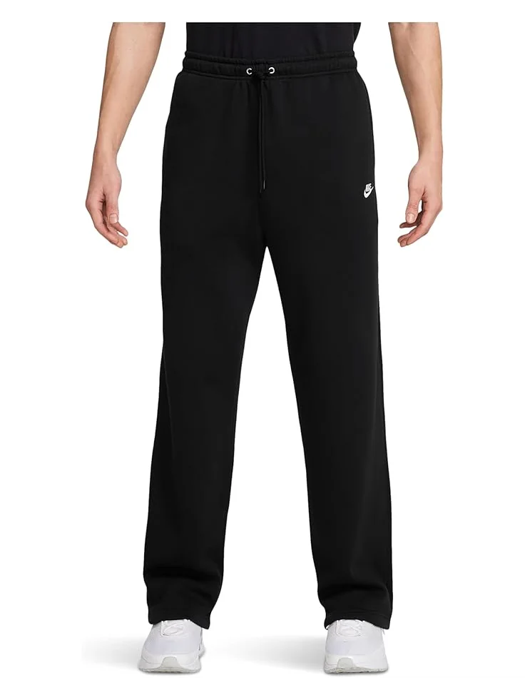 Брюки Nike Sportswear Club Fleece Bungee Pants — изображение 1 из 3, черный/черный/белый