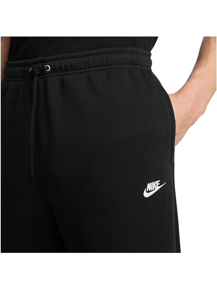 Брюки Nike Sportswear Club Fleece Bungee Pants — изображение 3 из 3, черный/черный/белый