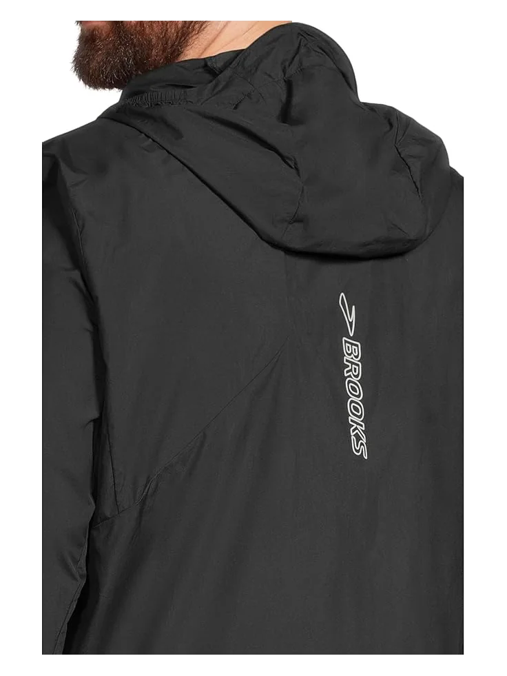Куртка Brooks Canopy Packable Jacket — изображение 4 из 5, черный