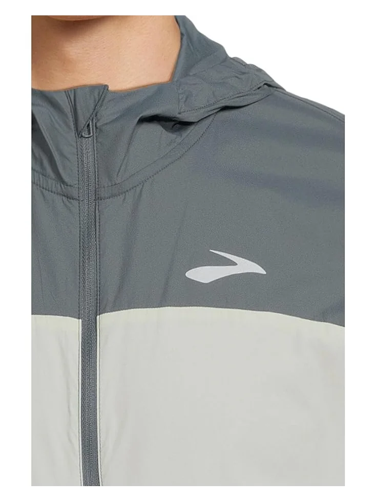 Мужская куртка Brooks Canopy Packable — изображение 4 из 5, дымчато-серый