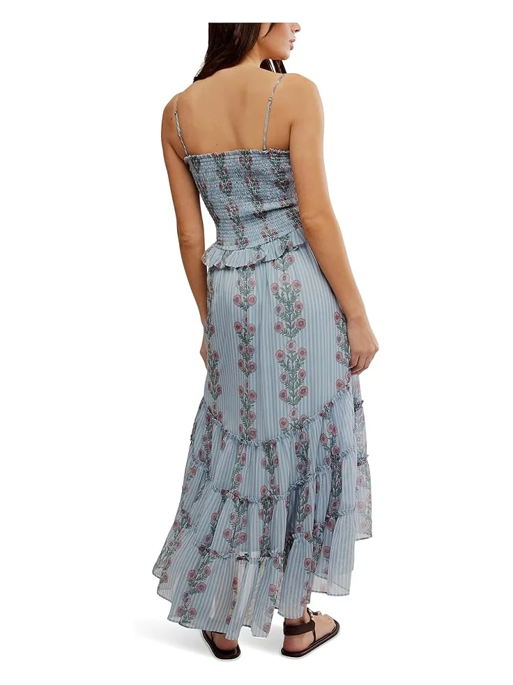 Платье Free People Alejandra Midi Dress — изображение 3 из 4, синий