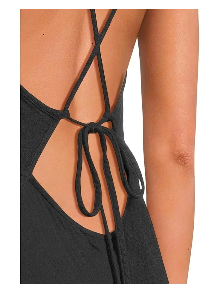 Платье Prana Hideaways Dress — изображение 4 из 4, черный