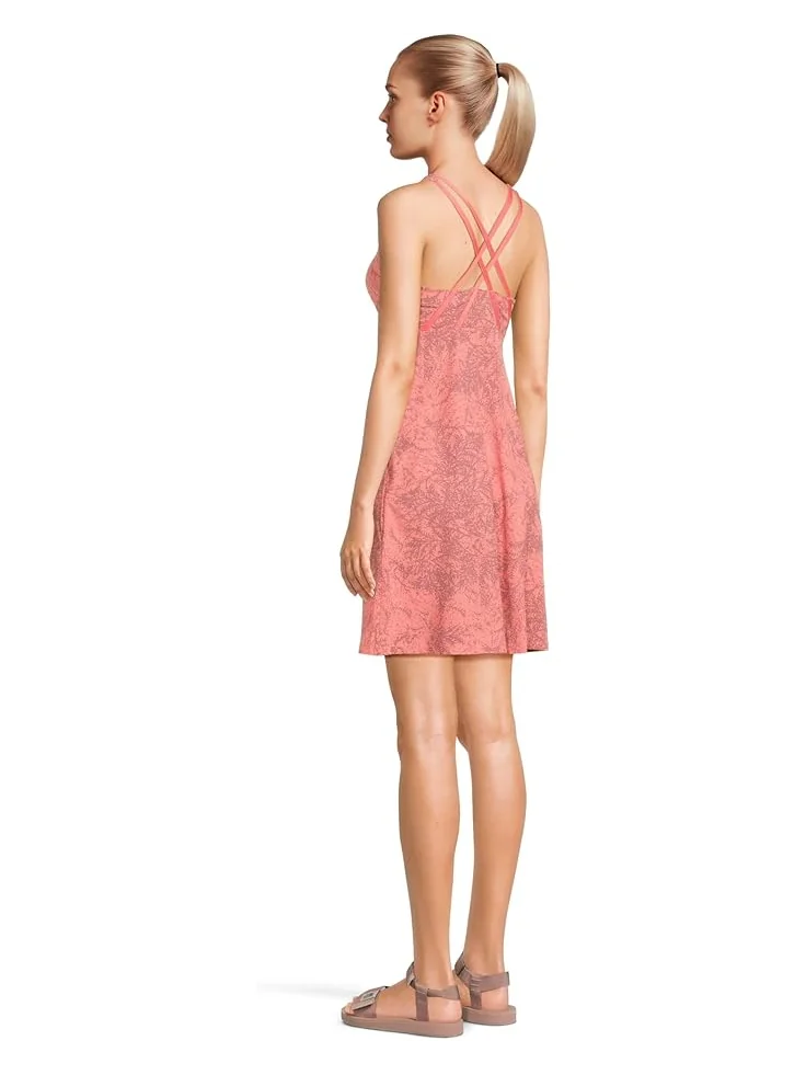 Женское платье Royal Robbins Spotless Evolution Tank, Rosefinch Fern Pt — изображение 3 из 4, зеленый