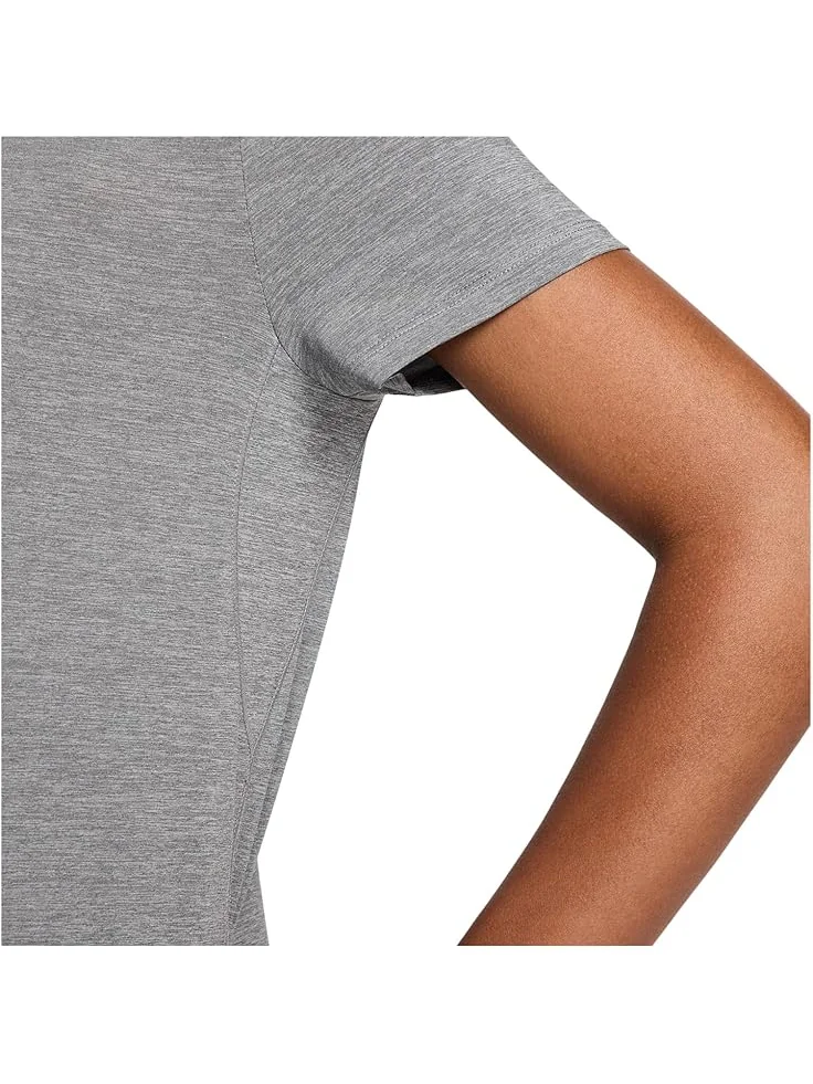 Топ Nike One Classic Dri-fit Short-sleeve Top — изображение 4 из 5, серый