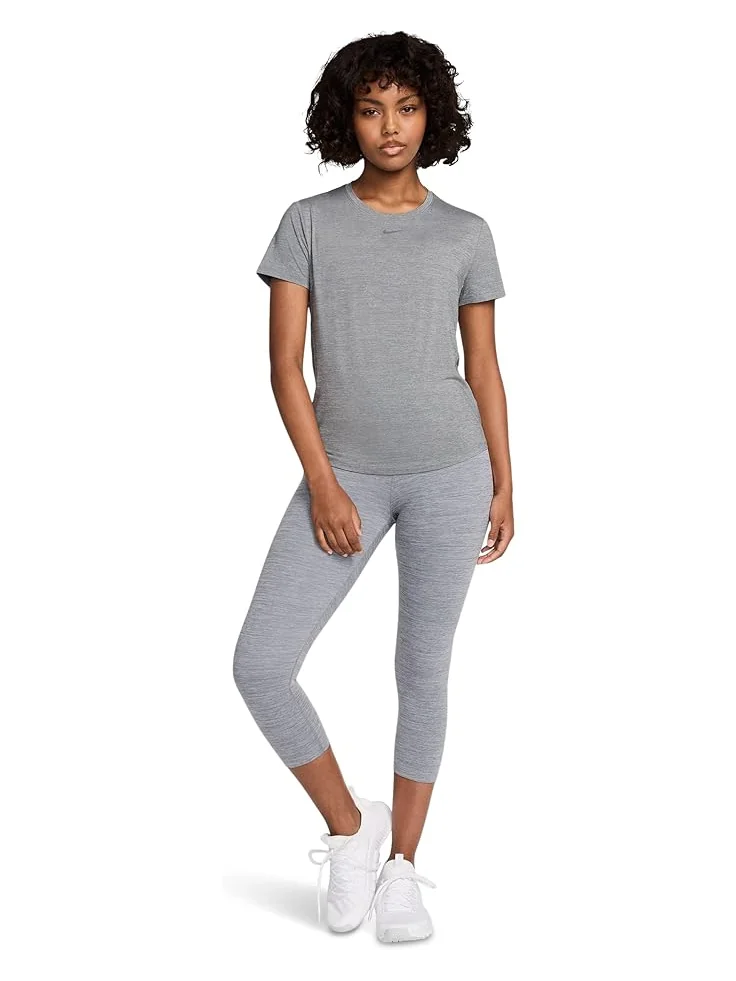 Топ Nike One Classic Dri-fit Short-sleeve Top — изображение 5 из 5, серый