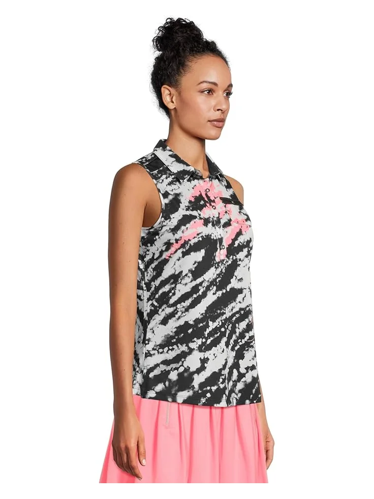 Топ Jamie Sadock Rorschach Print Full Button-up Front — изображение 2 из 5, розовый