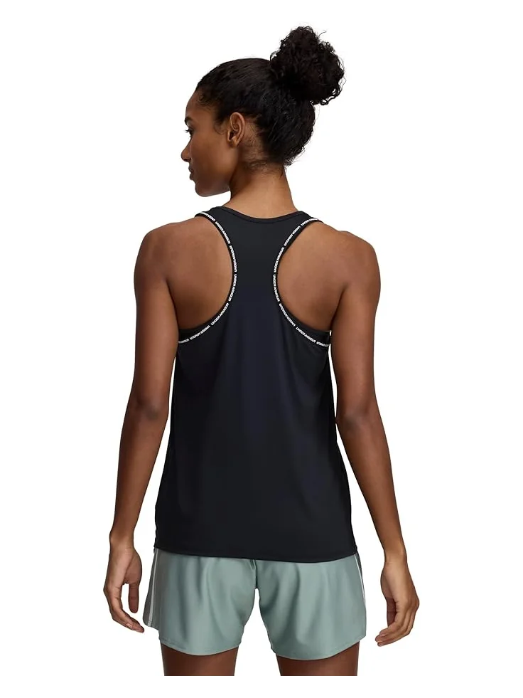 Топ Under Armour Tech Knockout Tank Top — изображение 2 из 2, черный/белый