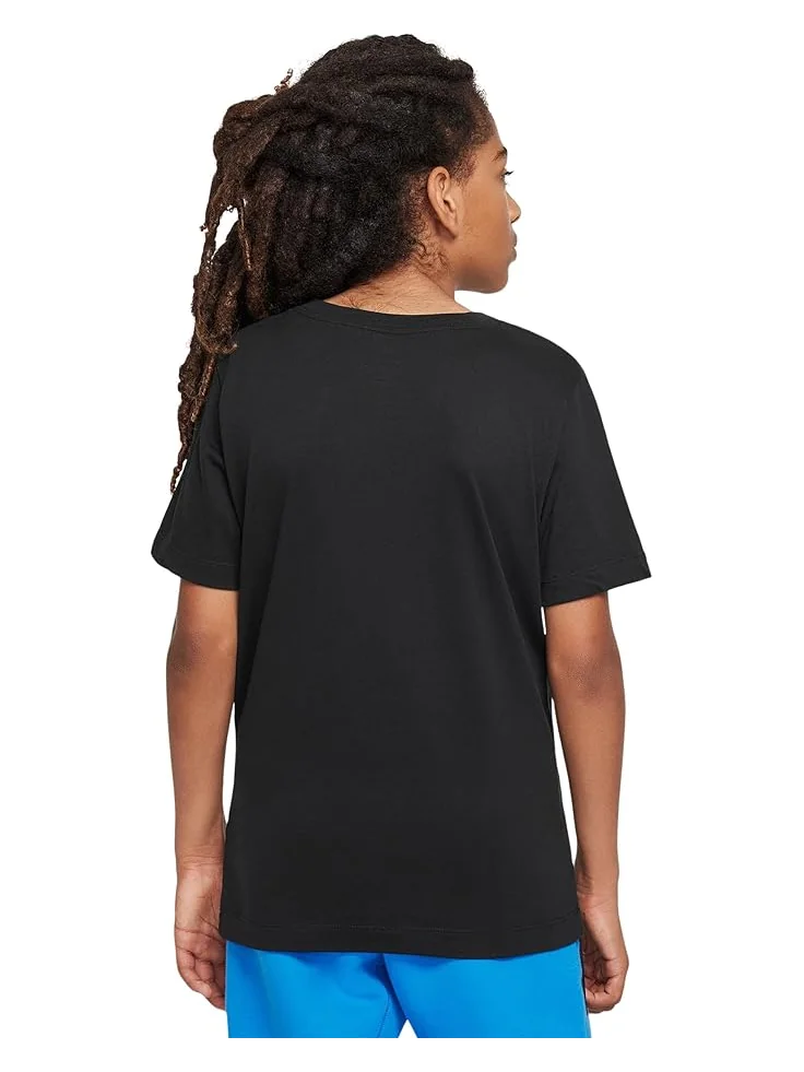 Футболка Nike Kids Basketball Tee — изображение 2 из 4, черный
