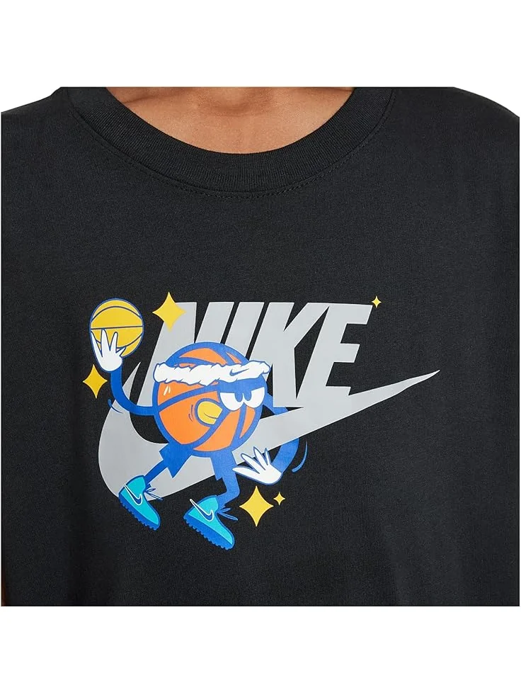 Футболка Nike Kids Basketball Tee — изображение 3 из 4, черный