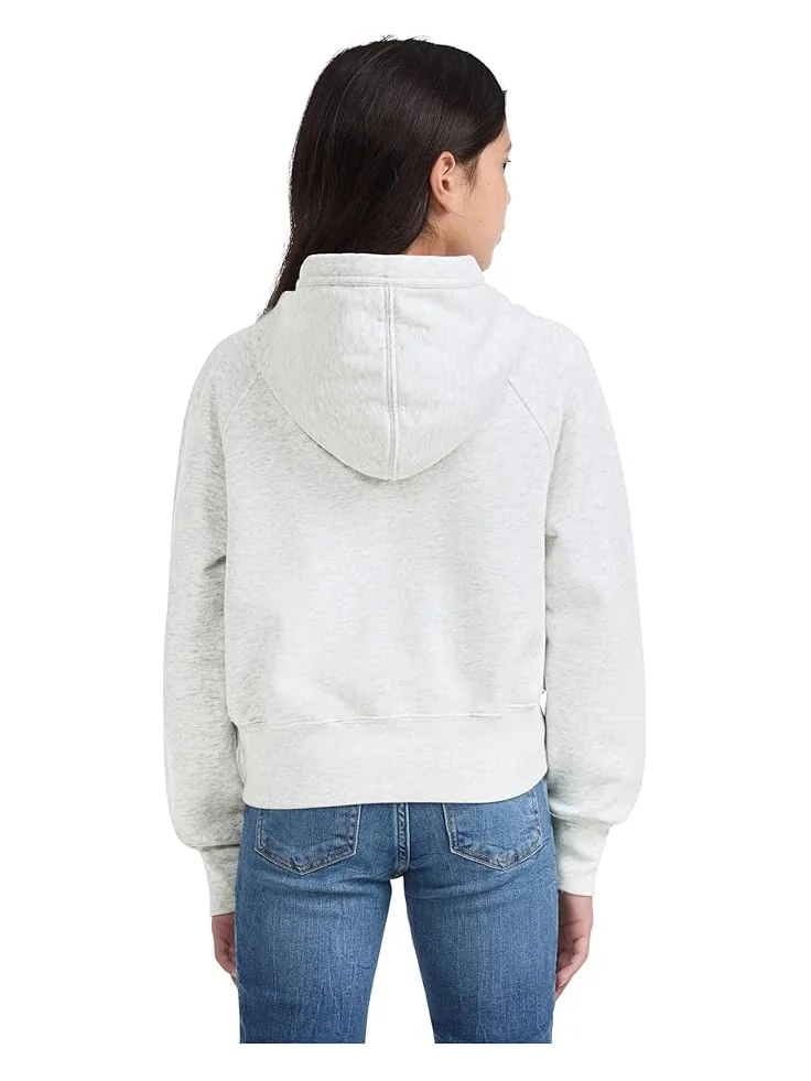 Худи abercrombie kids Essential Pullover Hoodie — изображение 2 из 3, светлый серый