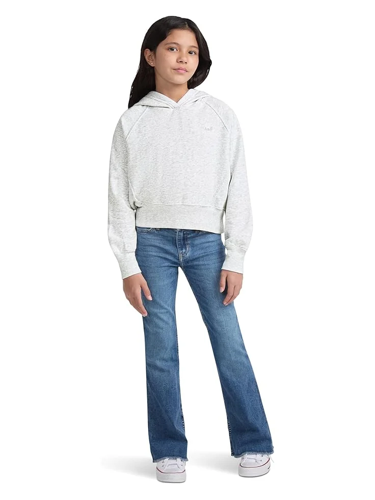 Худи abercrombie kids Essential Pullover Hoodie — изображение 3 из 3, светлый серый