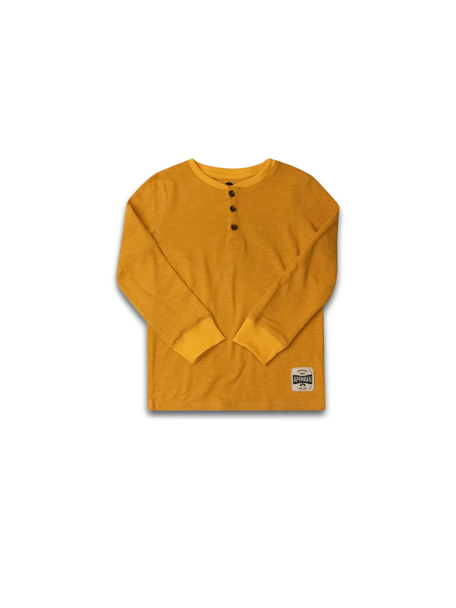 Брюки Appaman Kids Craftsman Thermal Henley — изображение 1 из 1, желтый