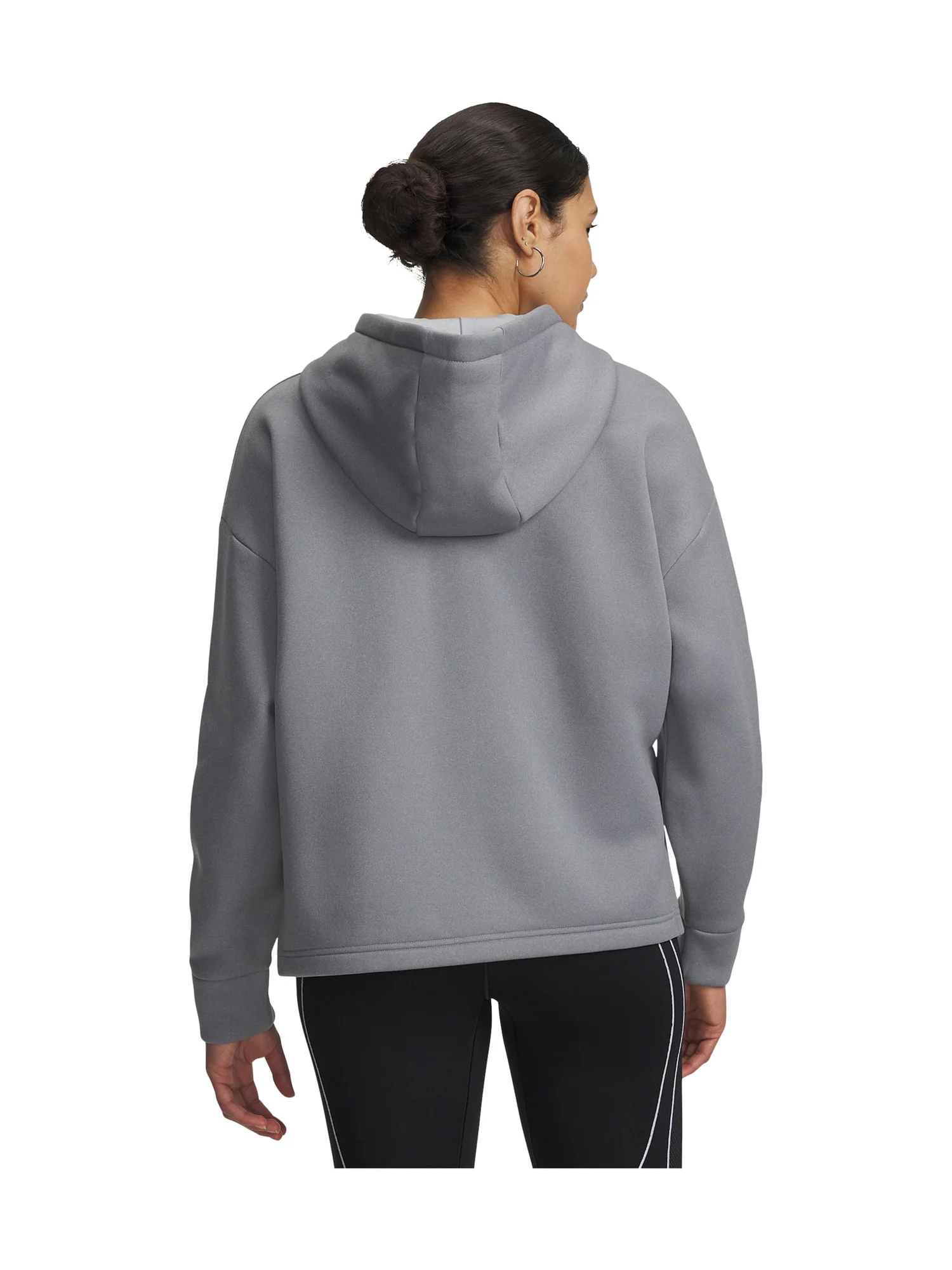 Толстовка Under Armour Armour Fleece Full Zip — изображение 2 из 3, серый/серый