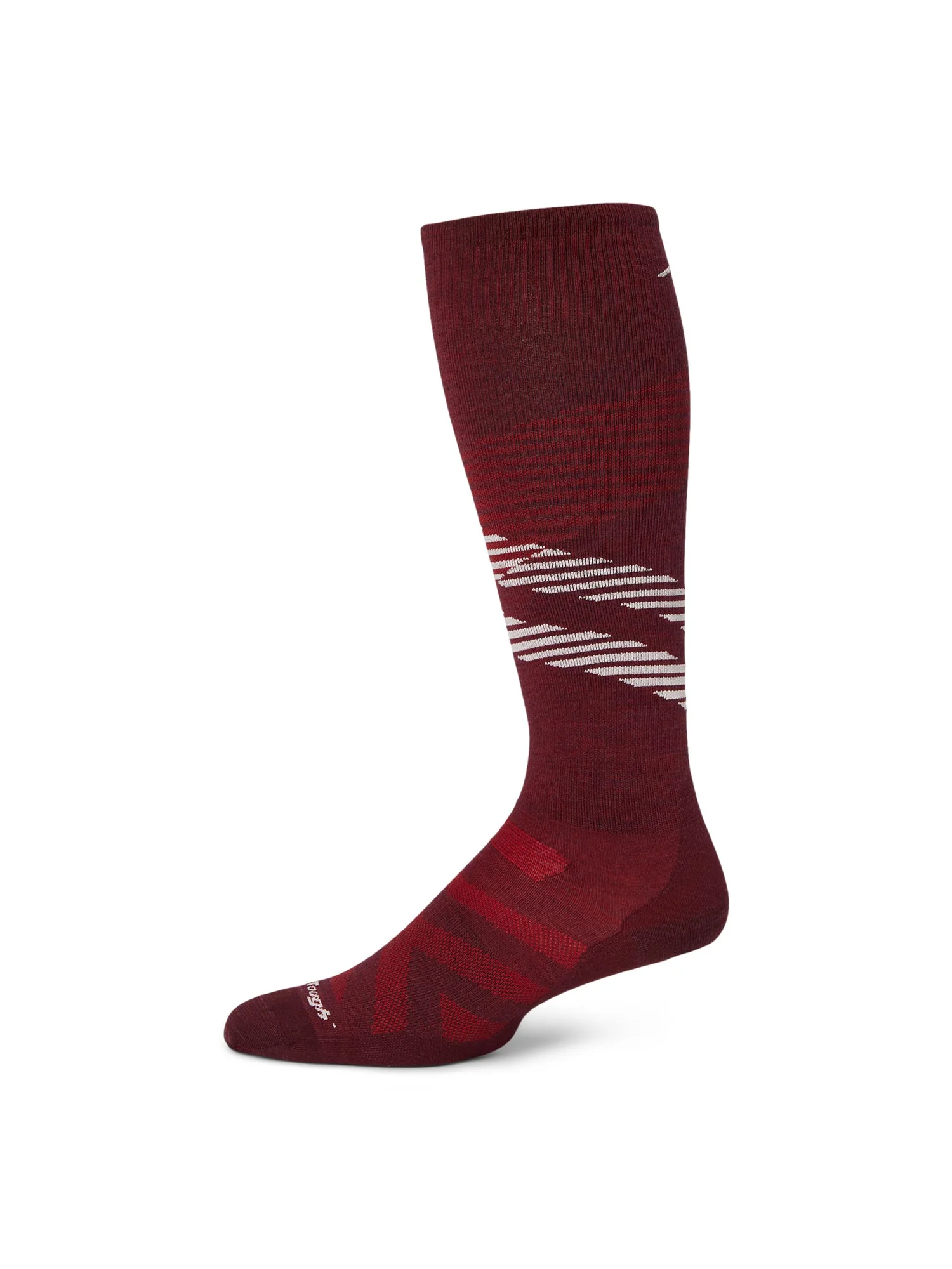 Носки Darn Tough Vermont Pennant RFL OTC Ultra-Lightweight — красный
