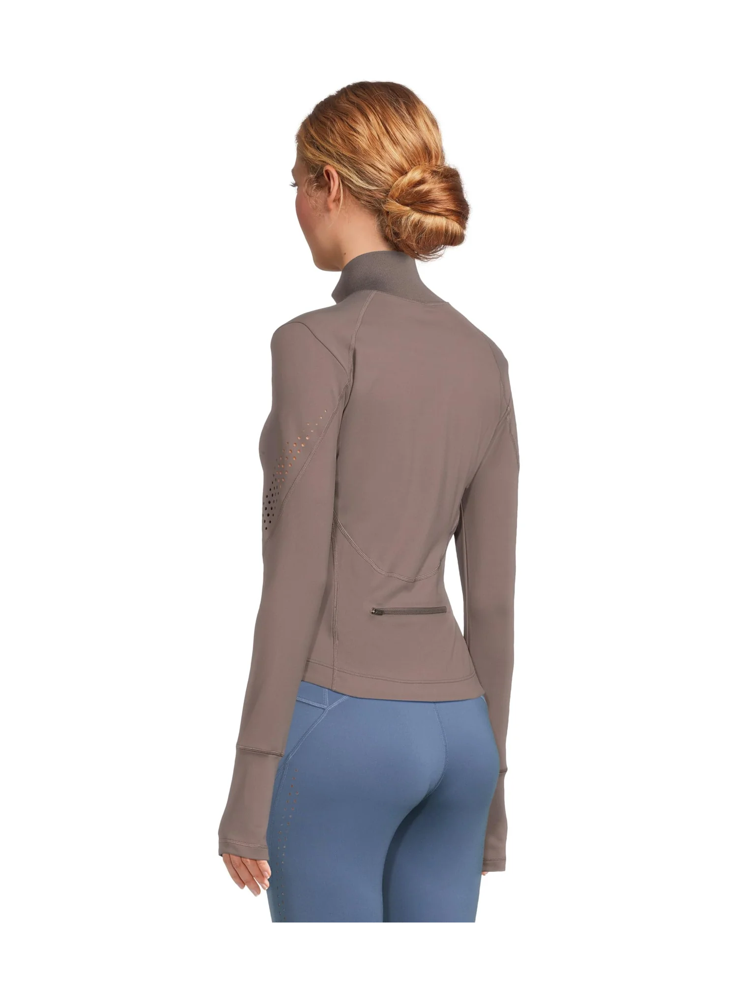 Топ adidas by Stella McCartney Training Midlayer JW4553 — изображение 3 из 5, темно-серый