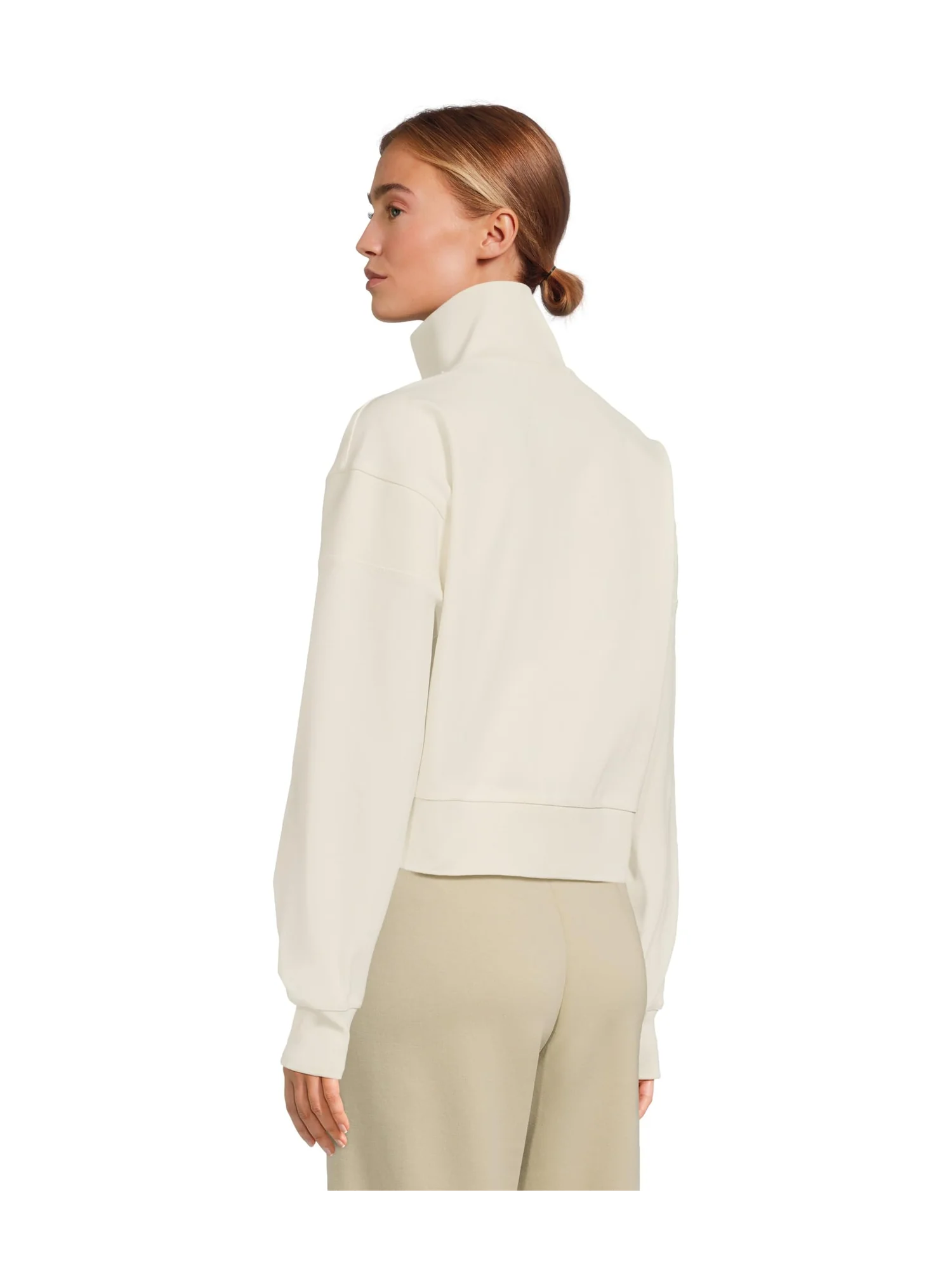 Топ adidas by Stella McCartney Knitted Tracktop JX9109 — изображение 3 из 5, молочный
