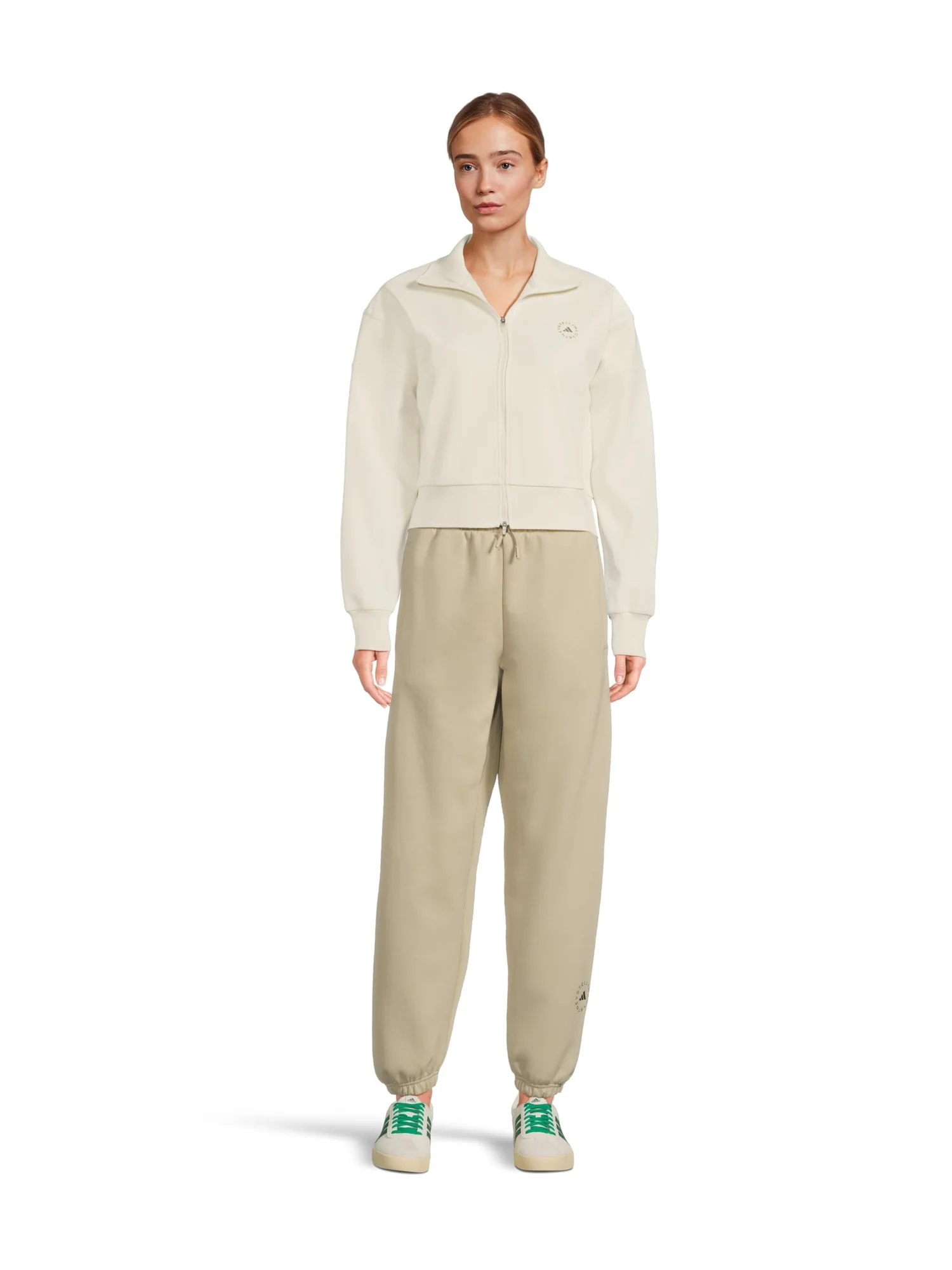 Топ adidas by Stella McCartney Knitted Tracktop JX9109 — изображение 5 из 5, молочный