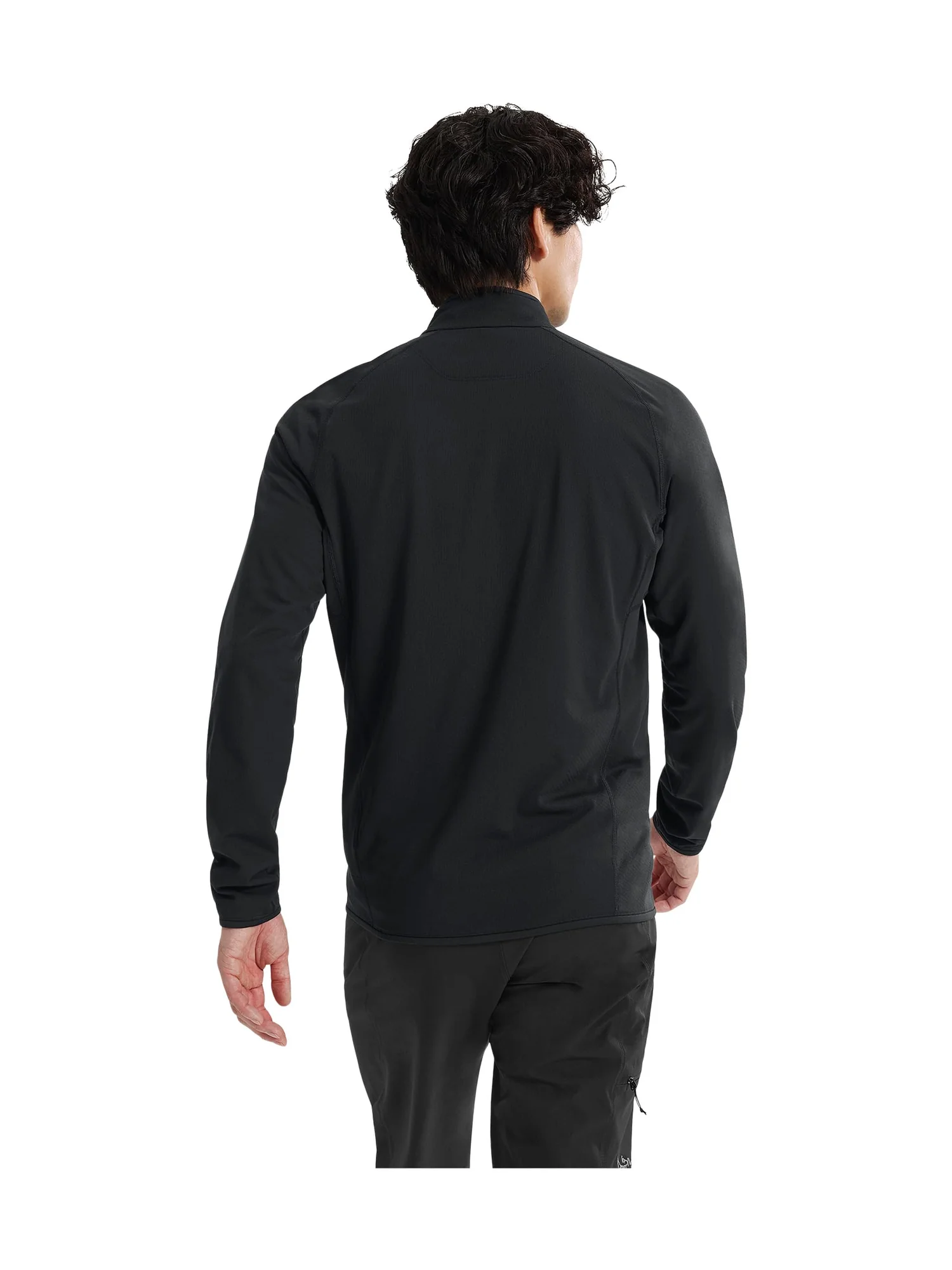 Куртка Arc'teryx Delta 1/2 Zip — изображение 3 из 3, черный