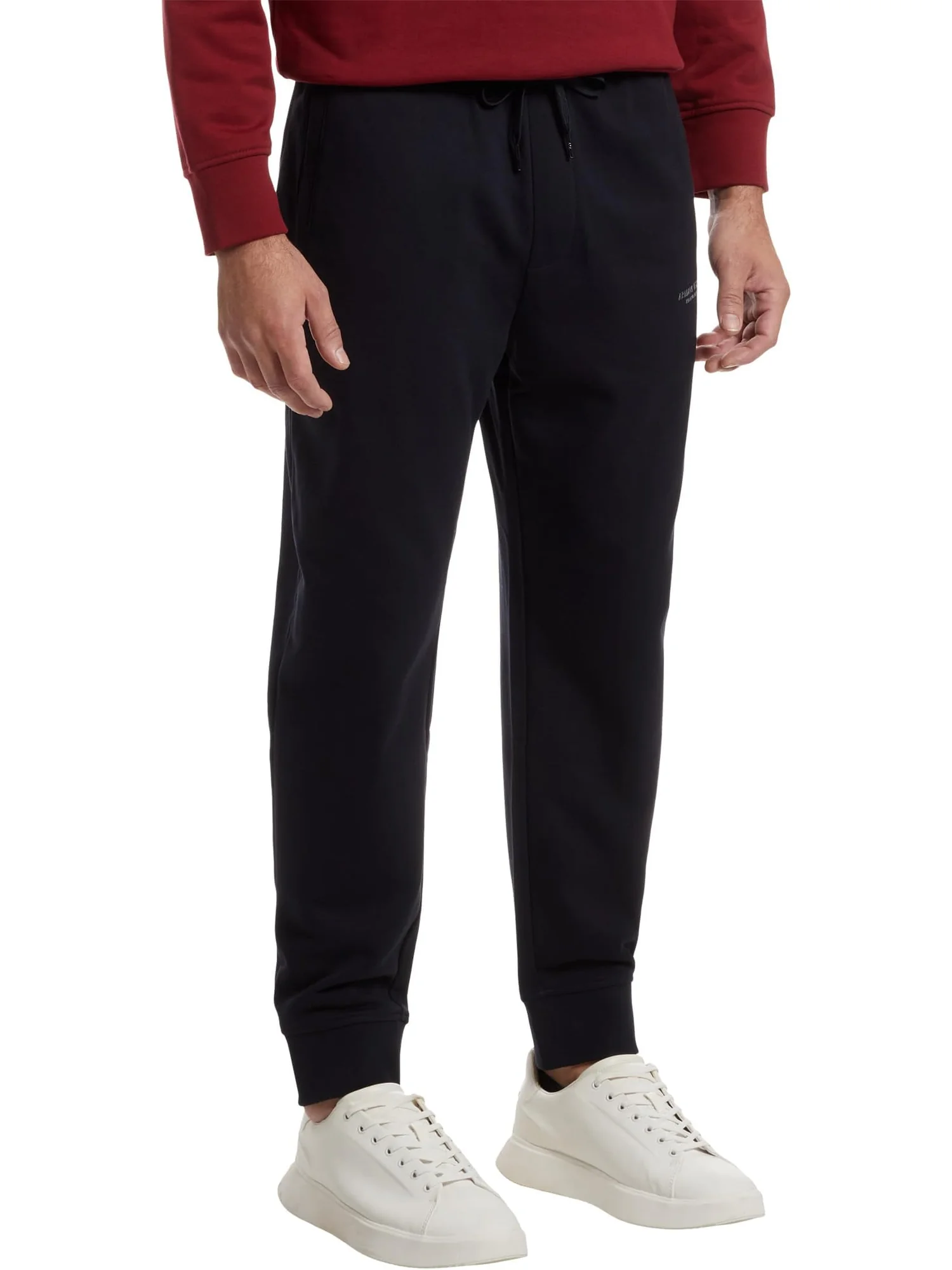 Брюки Armani Exchange Milano/New York Logo Drawstring Joggers — 2