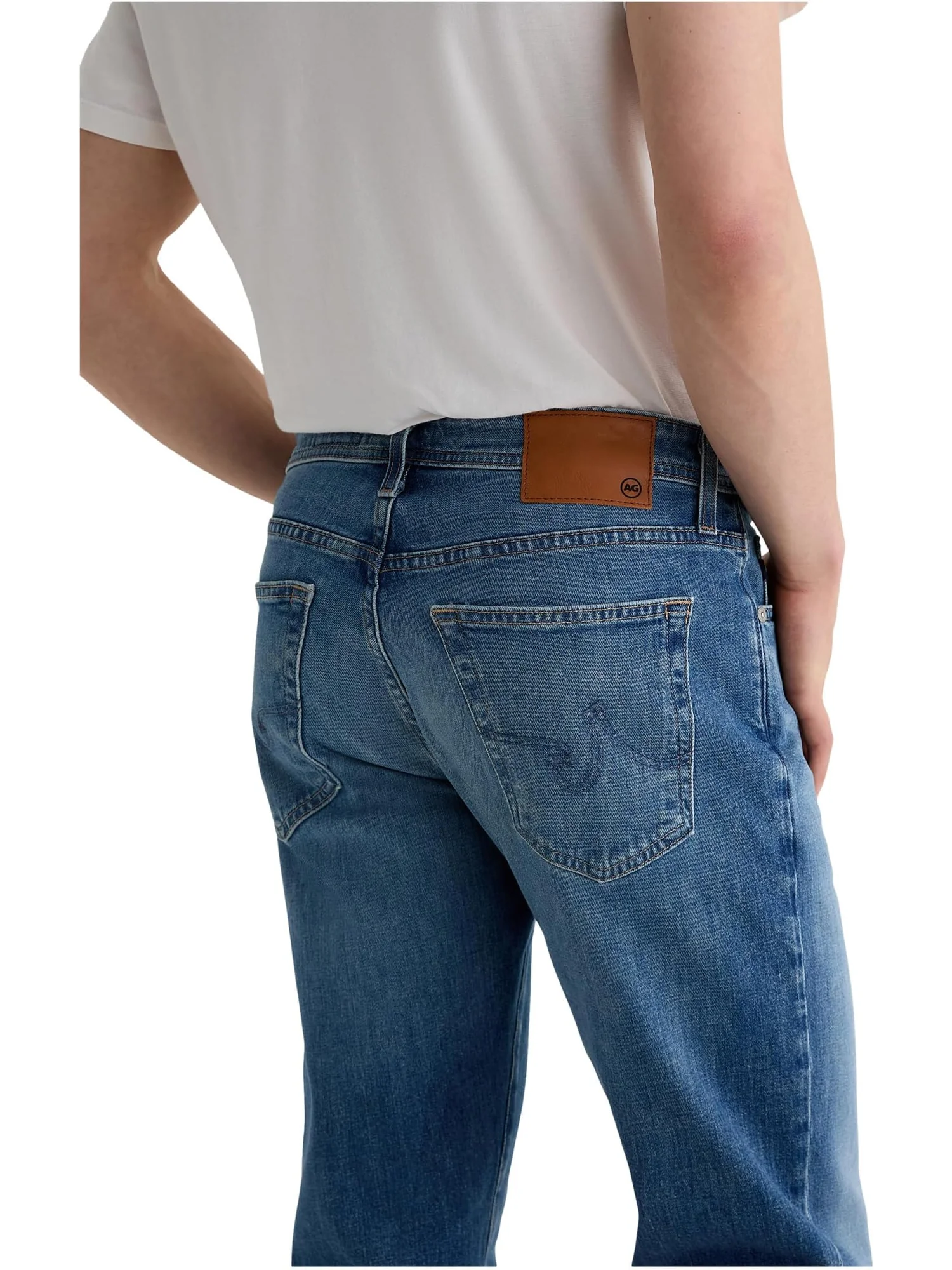 Джинсы AG Jeans Graduate Tailored Leg Jeans In Ashfield, цвет Ashfield — изображение 5 из 6