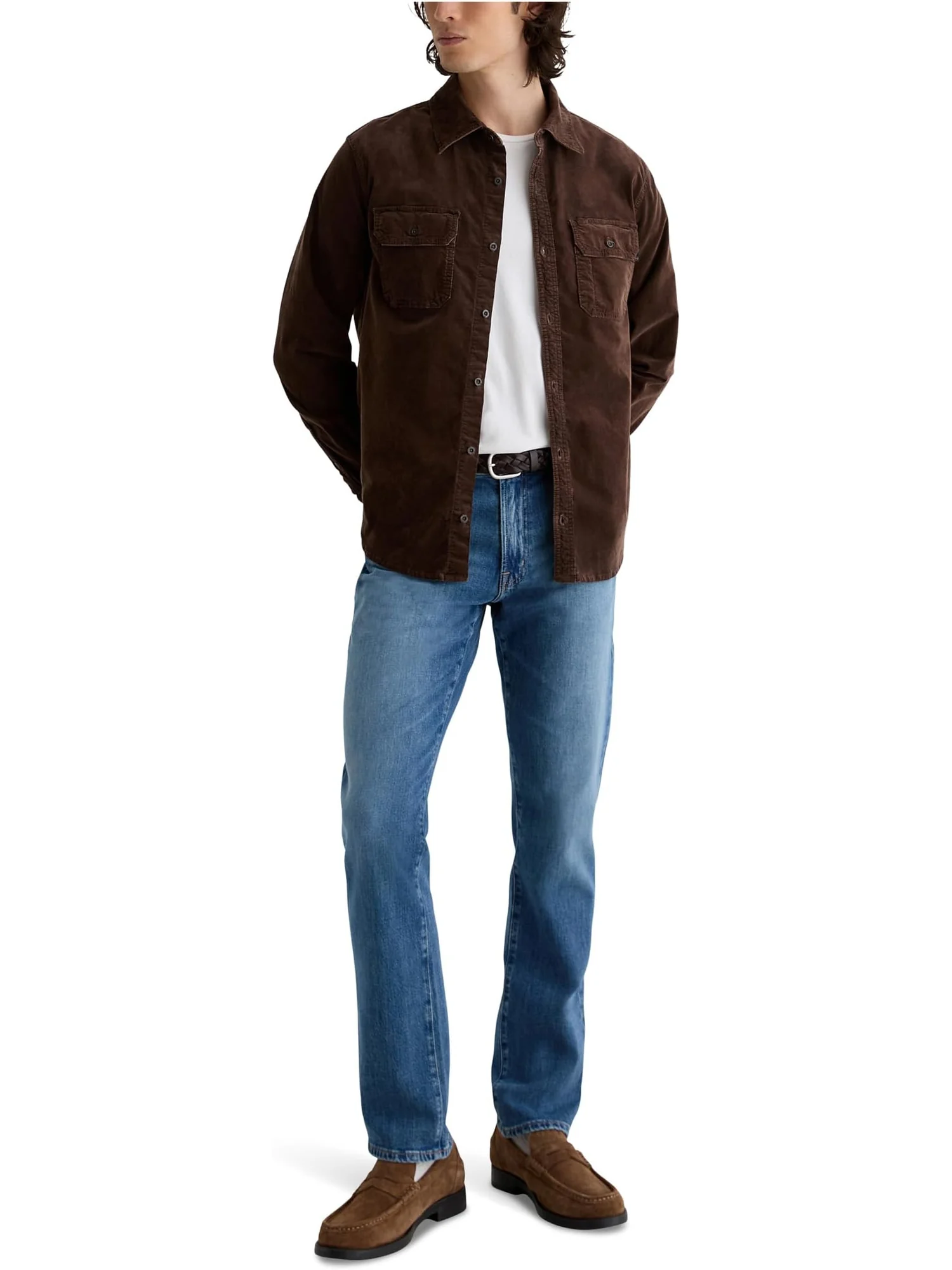 Джинсы AG Jeans Graduate Tailored Leg Jeans In Ashfield, цвет Ashfield — изображение 6 из 6