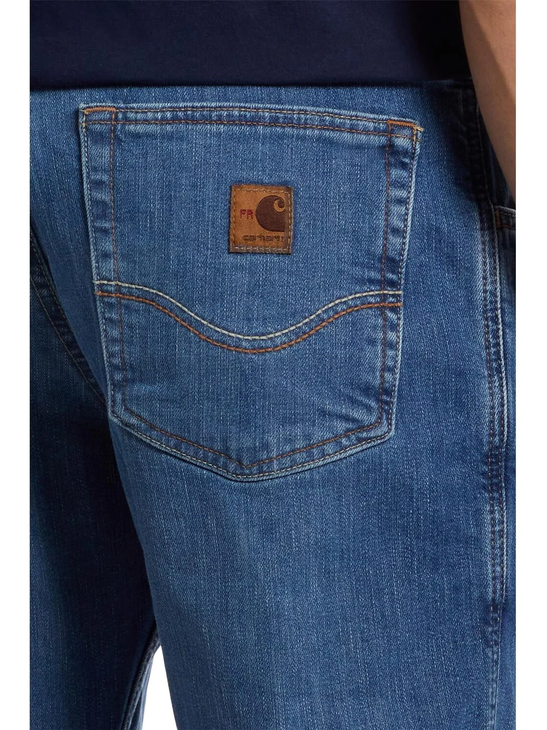 Джинсы Carhartt FR Relaxed Bootcut Rugged Flex Jeans, цвет Broadwater — изображение 4 из 5