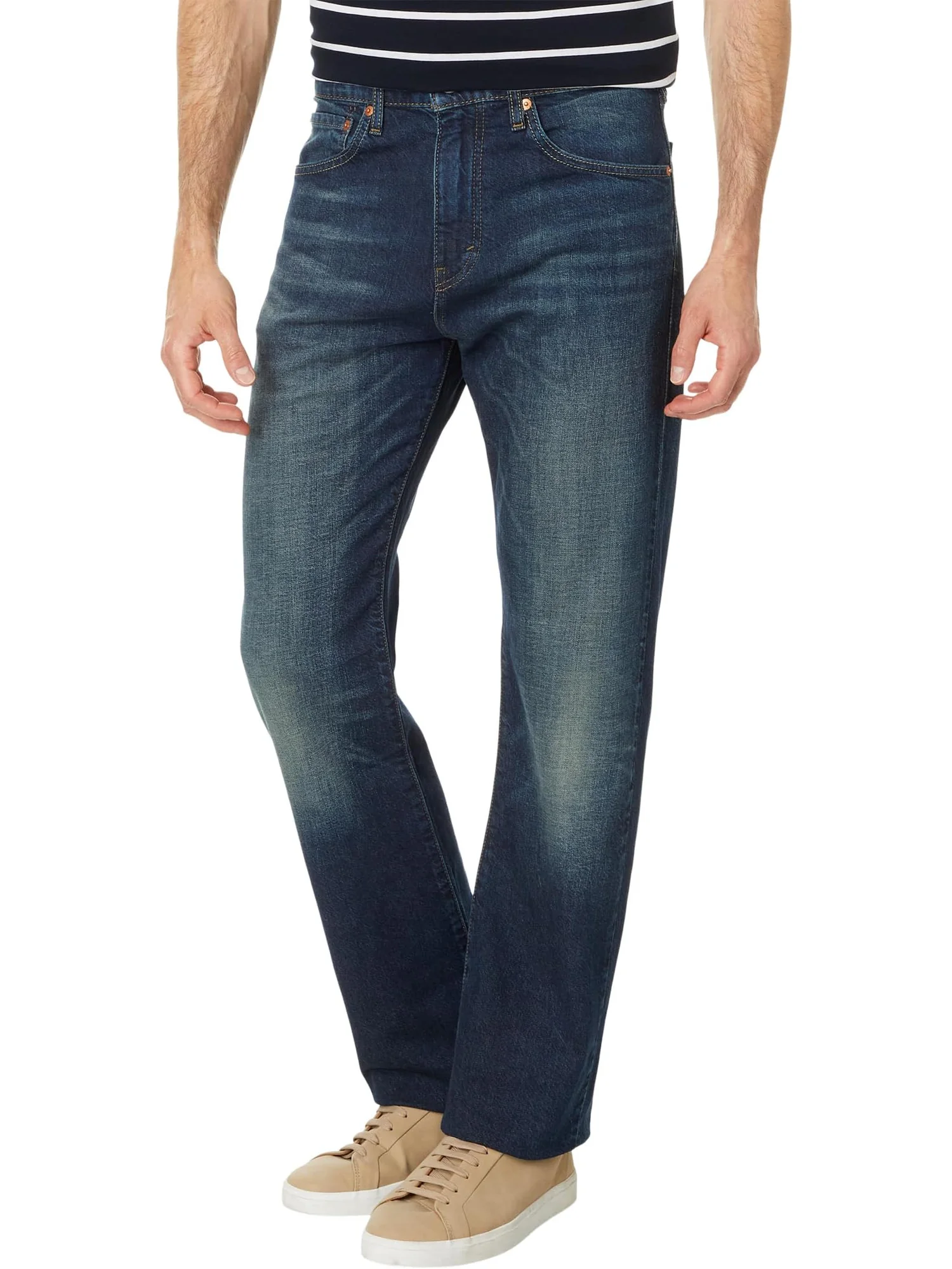 Джинсы Levi's 517 Bootcut — изображение 1 из 4, средне-синий деним