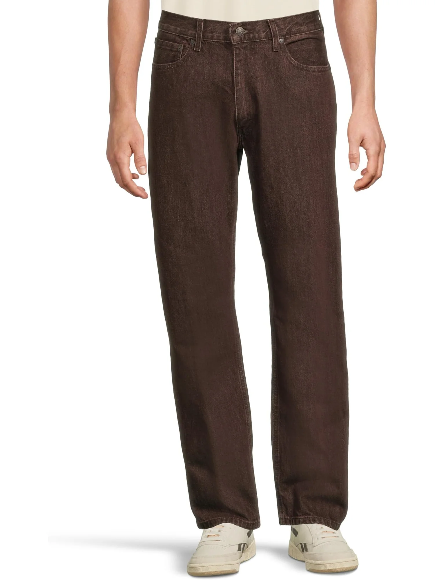 Джинсы Levi's Mens 555 Relaxed Straight — изображение 1 из 5, темно-коричневый