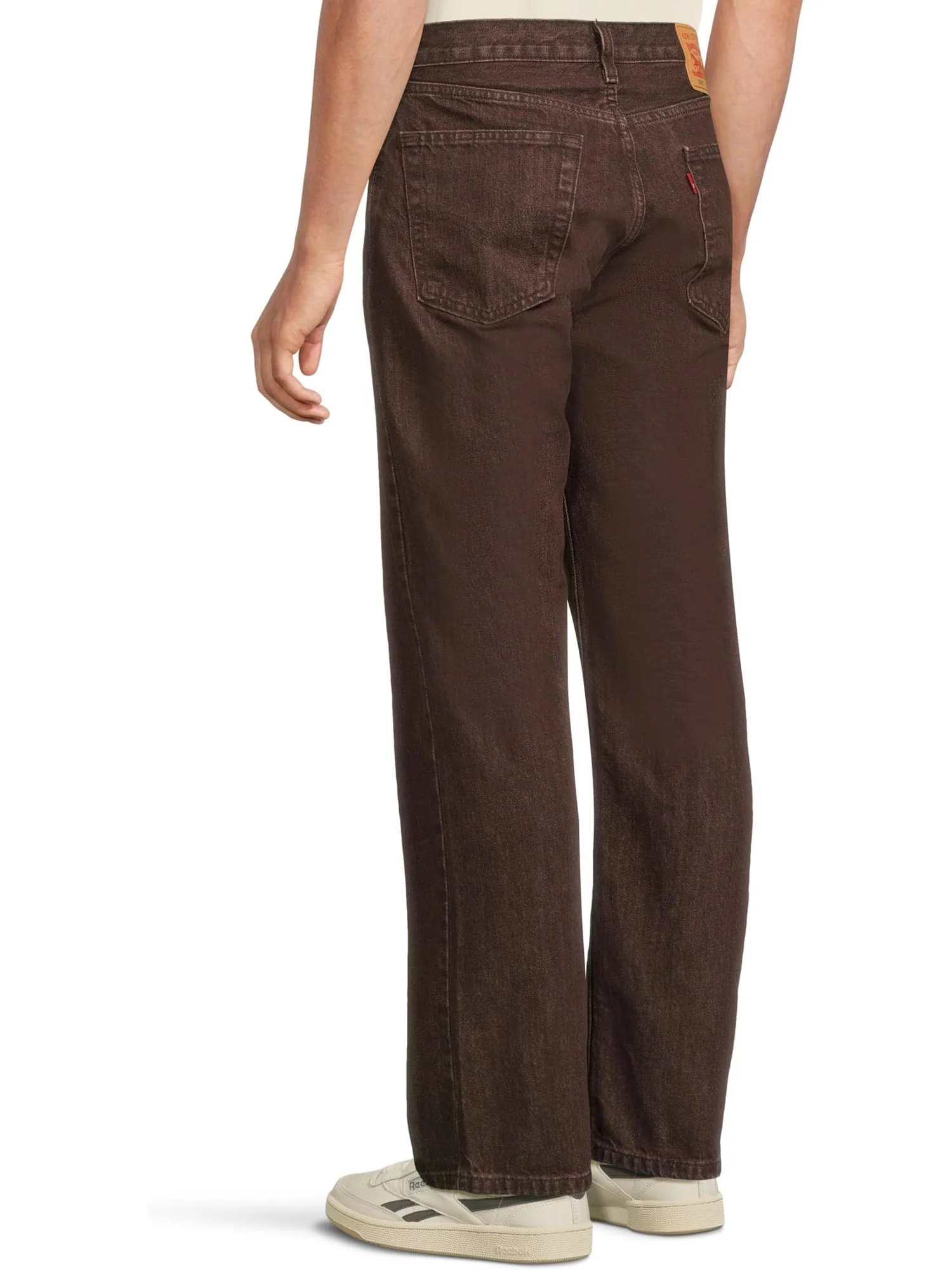 Джинсы Levi's Mens 555 Relaxed Straight — изображение 3 из 5, темно-коричневый