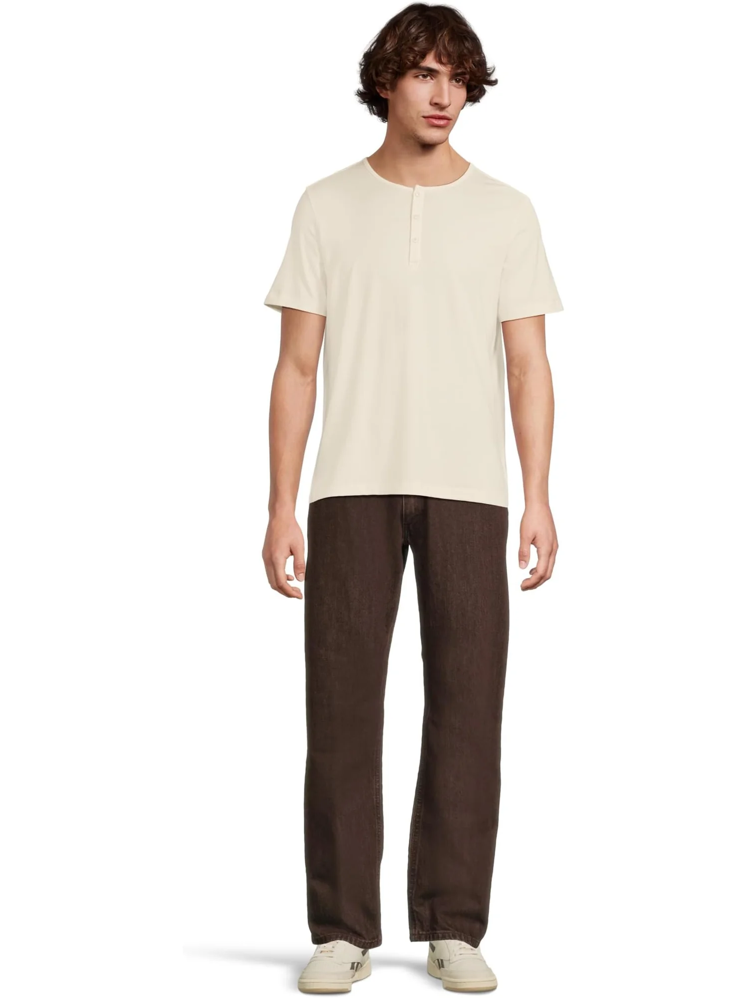 Джинсы Levi's Mens 555 Relaxed Straight — изображение 5 из 5, темно-коричневый