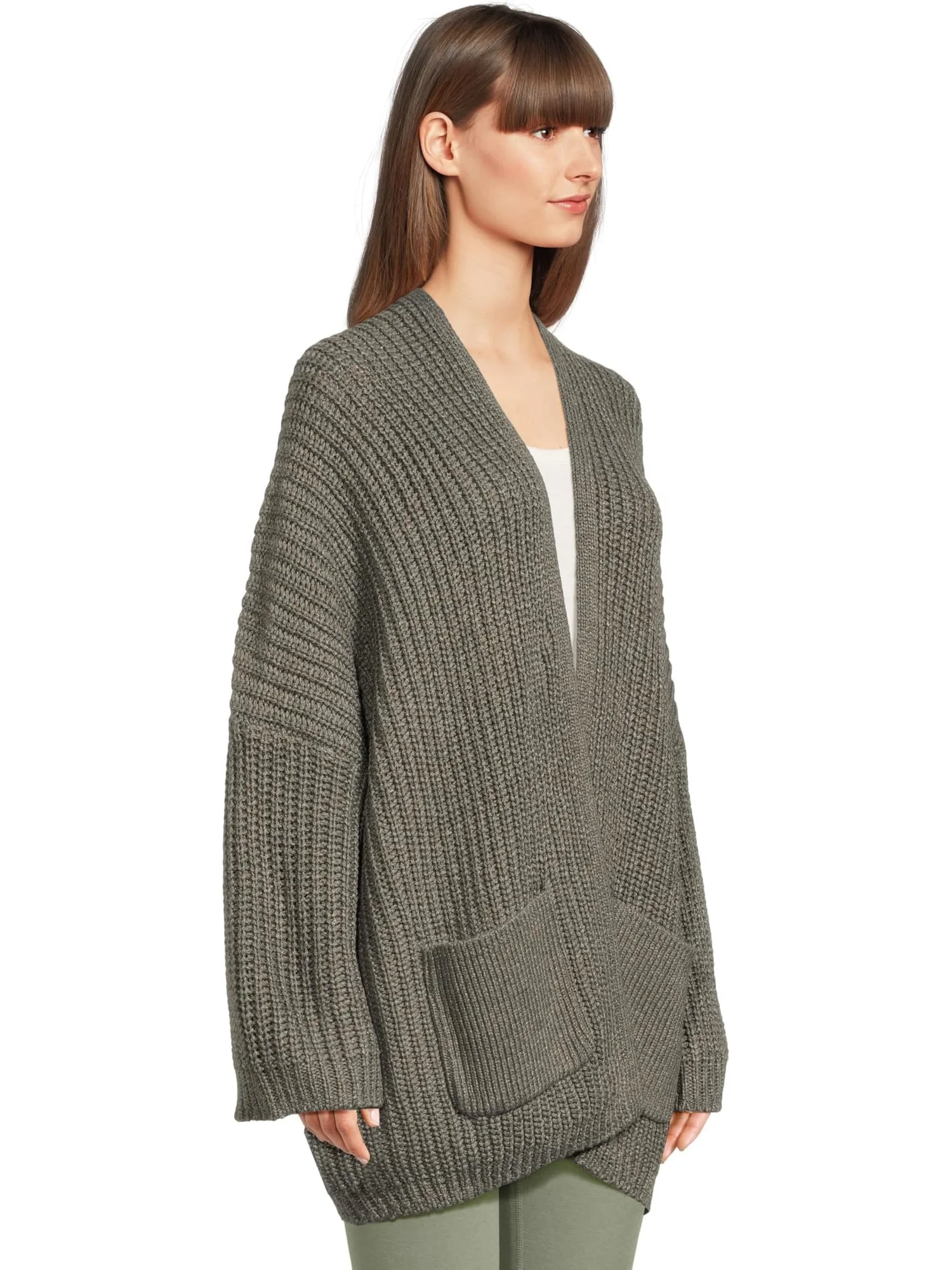 Кардиган Prana Sunday River Long Cardigan — изображение 2 из 5, тимьян