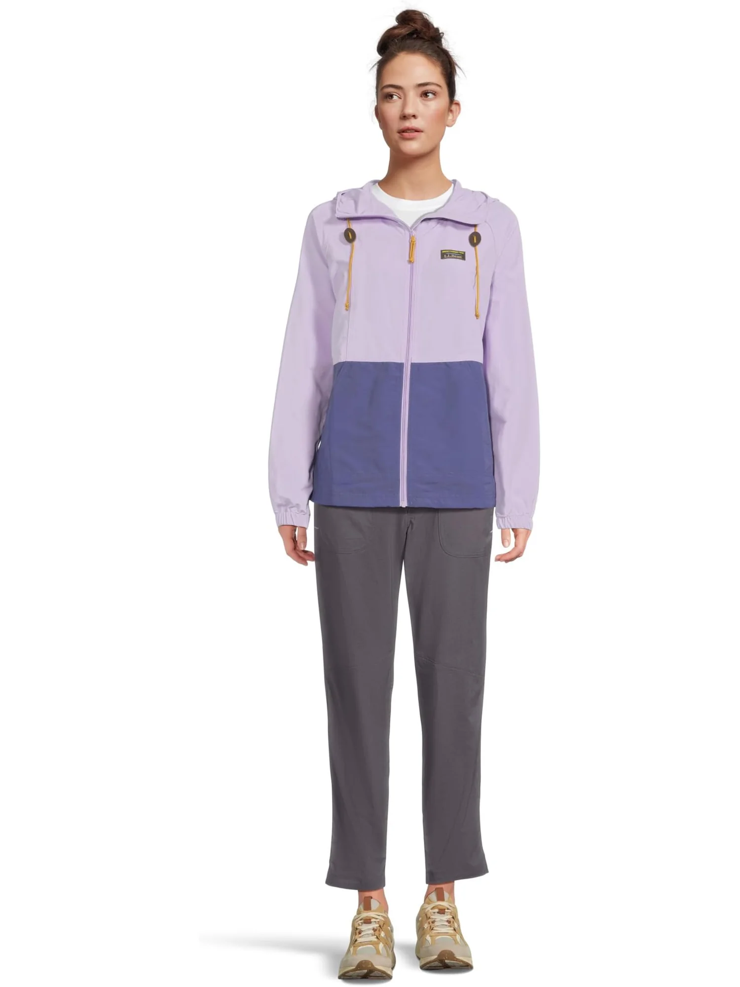 Куртка L.L.Bean Mountain Classic Full-Zip Jacket Color-Block — изображение 5 из 5, темный синий