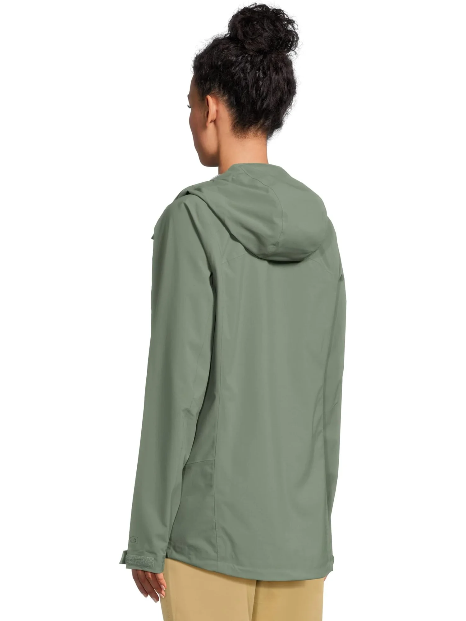 Куртка L.L.Bean Cresta Stretch Rain Jacket — изображение 3 из 5, зеленый