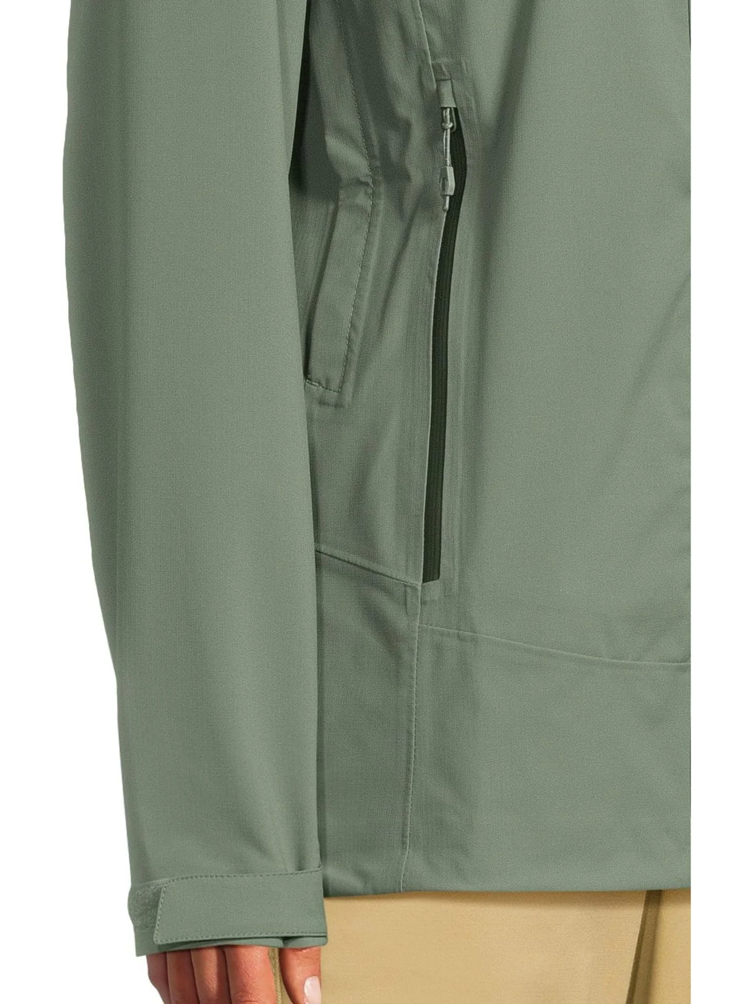 Куртка L.L.Bean Cresta Stretch Rain Jacket — изображение 4 из 5, зеленый