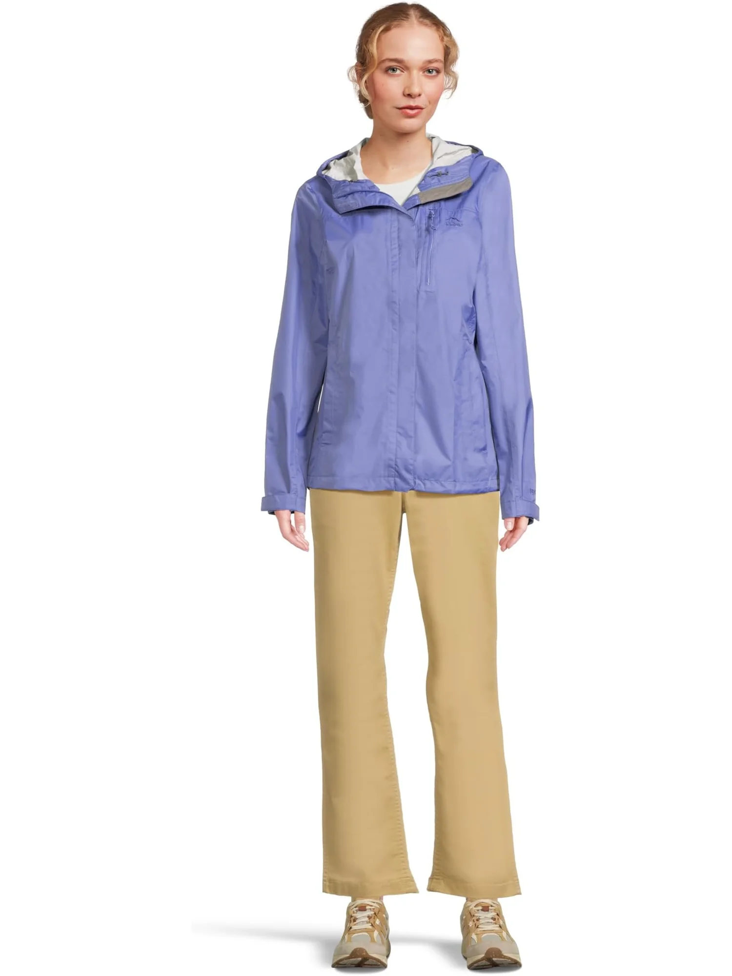 Куртка L.L.Bean Trail Model Rain Jacket — изображение 5 из 5, бледно-сиреневый