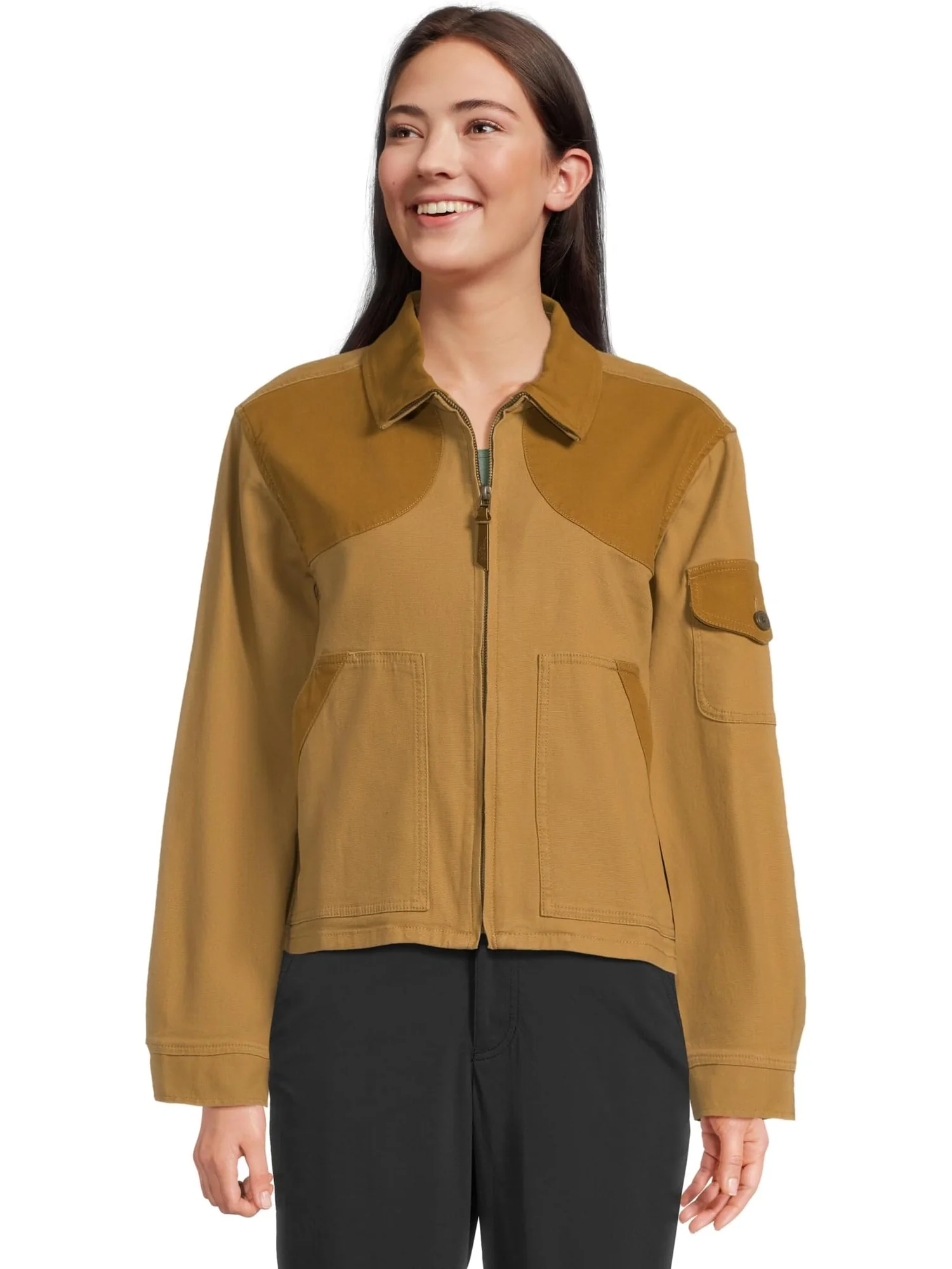 Куртка L.L.Bean Signature Northwoods Canvas Jacket — изображение 1 из 5, коричневый