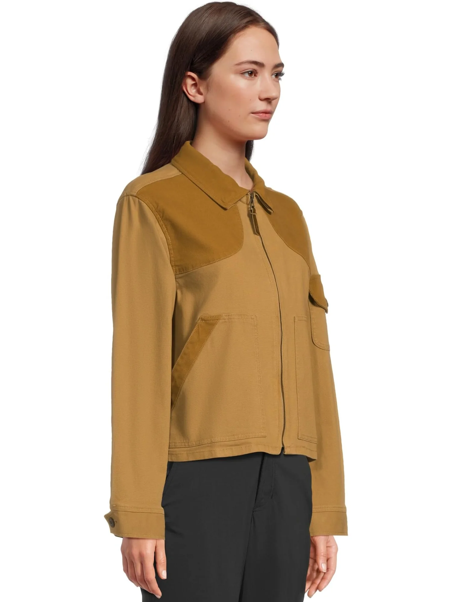 Куртка L.L.Bean Signature Northwoods Canvas Jacket — изображение 2 из 5, коричневый