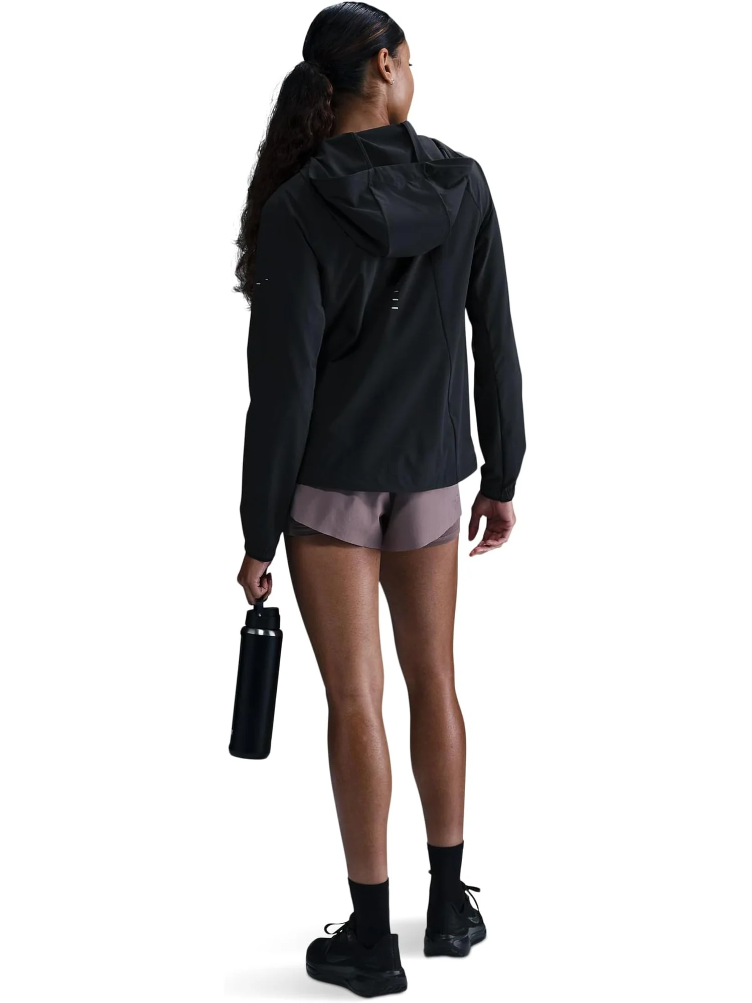Куртка Nike Swift Repel Packable Running Jacket — изображение 2 из 4, черный/серебристый