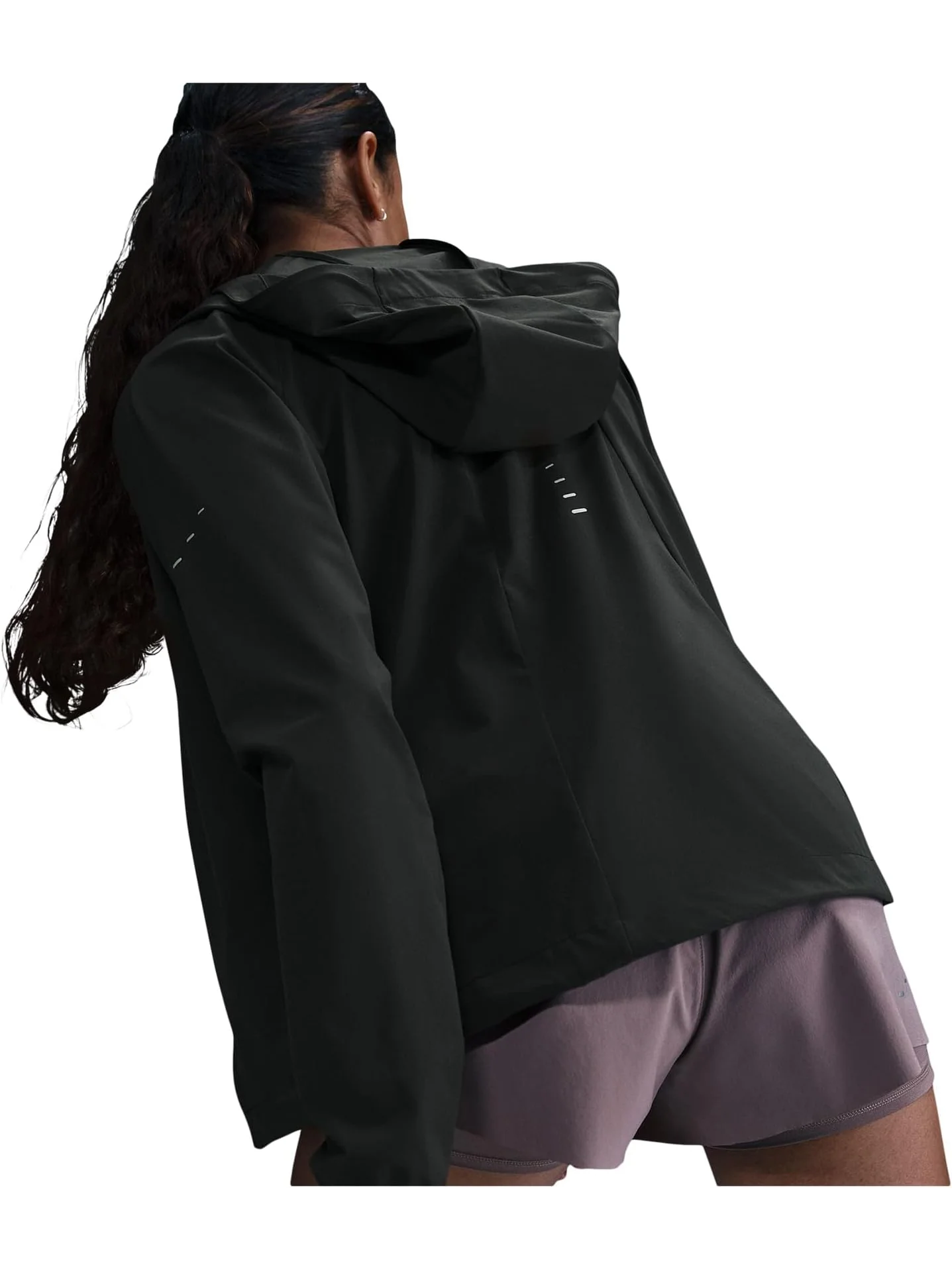 Куртка Nike Swift Repel Packable Running Jacket — изображение 4 из 4, черный/серебристый