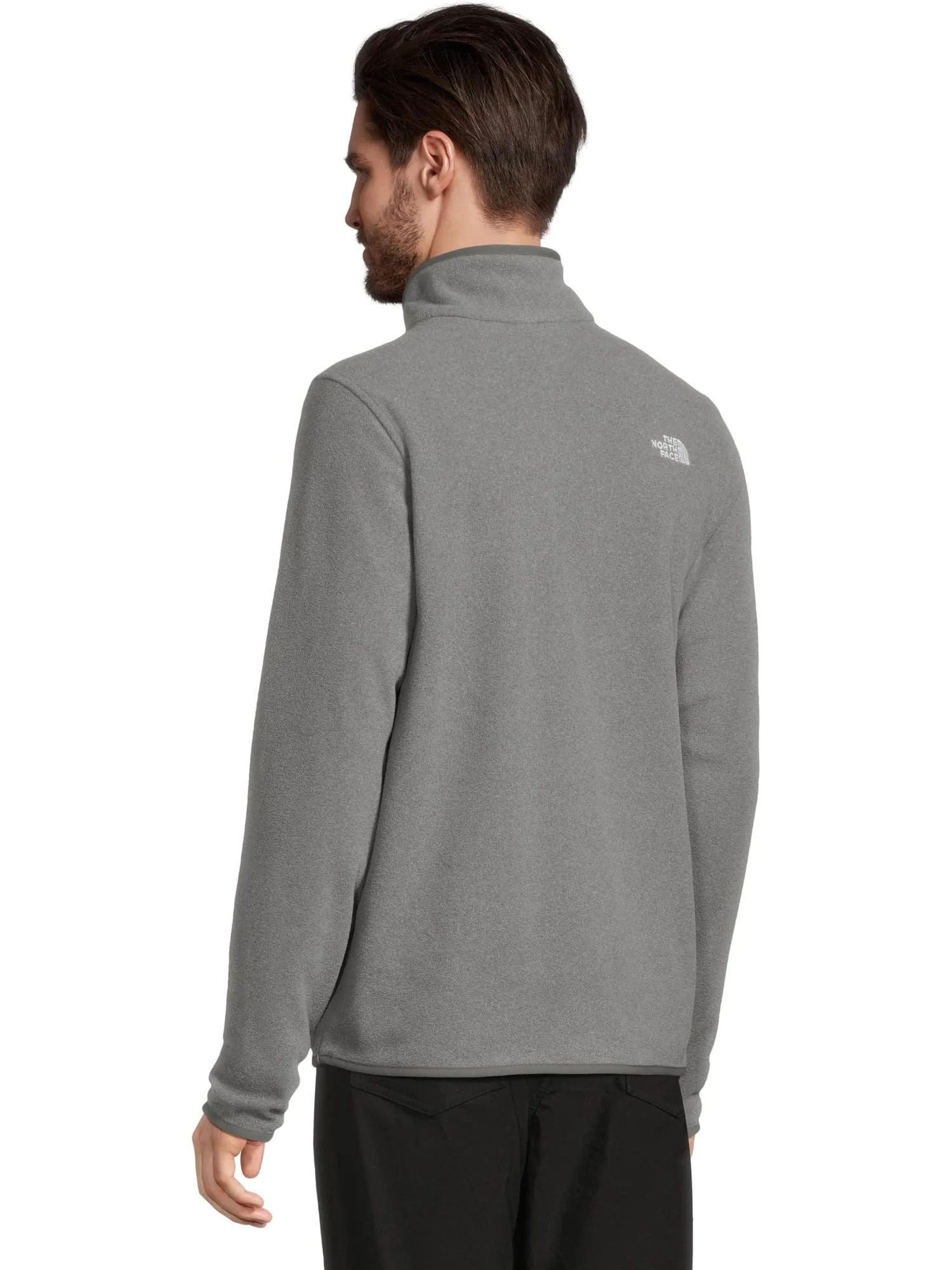 Куртка The North Face Glacier Fleece ¼ Zip Jacket — изображение 3 из 5, серый