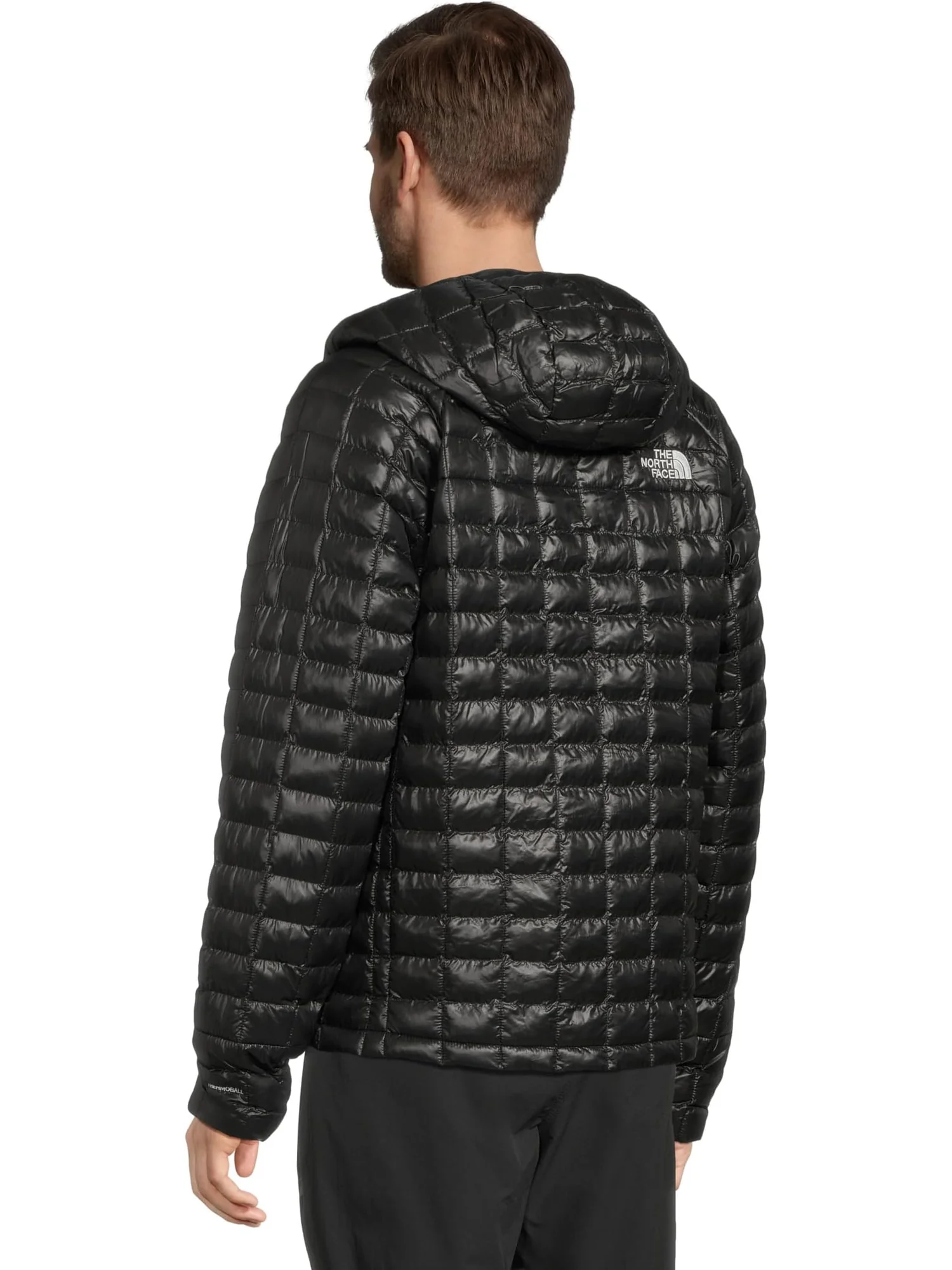 Куртка The North Face ThermoBall Hooded Jacket — изображение 3 из 5, черный