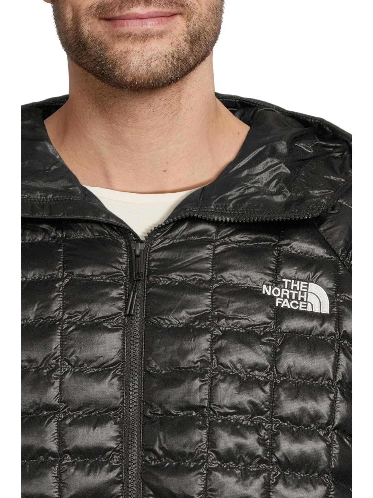 Куртка The North Face ThermoBall Hooded Jacket — изображение 4 из 5, черный