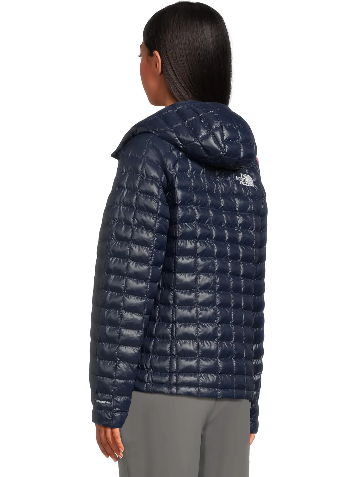 Куртка The North Face ThermoBall Hooded Jacket — изображение 3 из 5, темно-синий