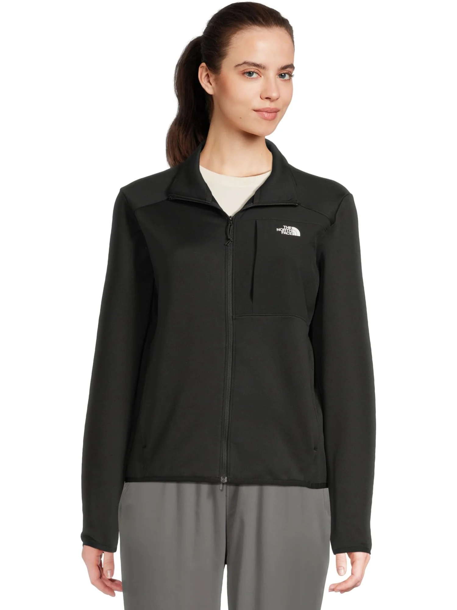 Куртка The North Face TNF Performance Fleece Full Zip Jacket — изображение 1 из 5, черный