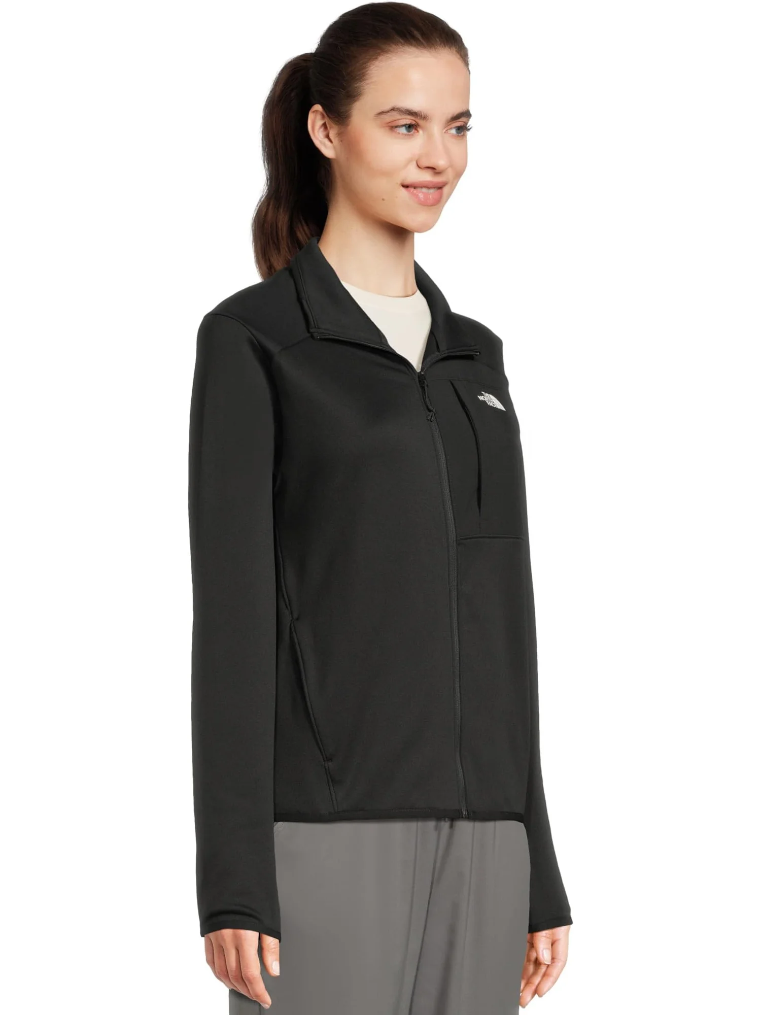Куртка The North Face TNF Performance Fleece Full Zip Jacket — изображение 2 из 5, черный