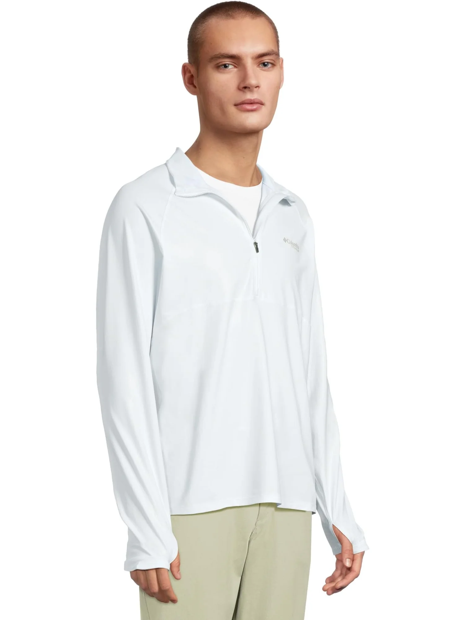 Лонгслив Columbia Summit Valley Long Sleeve Half Zip — изображение 2 из 5, белый