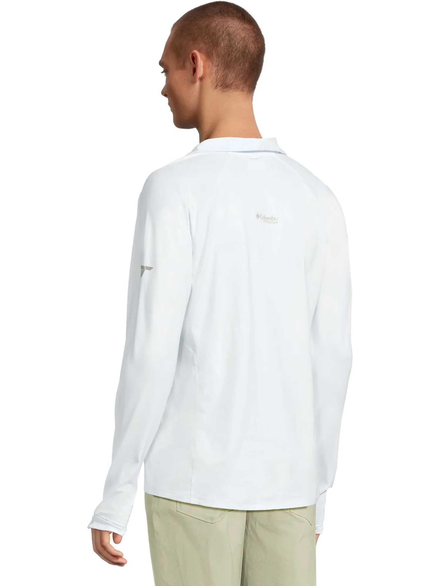 Лонгслив Columbia Summit Valley Long Sleeve Half Zip — изображение 3 из 5, белый